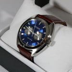 Citizen Men's Paradex Blue Dial Leather Strap Watch BU4011-11L - Chronobuy