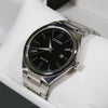 Citizen Eco-Drive Stainless Steel Black Dial Dress Men's Watch AW1370-51F - Chronobuy