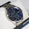 Seiko Stainless Steel Men's Quartz Neo Sports Chronograph Watch SKS537P1 - Chronobuy