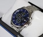 Seiko Stainless Steel Men's Quartz Neo Sports Chronograph Watch SKS537P1 - Chronobuy