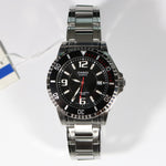 Casio Men's Black Dial Stainless Steel Sports Watch MTD-1053D-1A