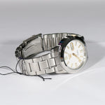 Seiko 5 Men's Automatic White Dial Stainless Steel Watch SNKK07K1