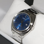 Citizen Men's Navy Blue Dial Vintage Style Stainless Steel Watch NJ0100-71L