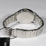 Citizen Quartz Blue Dial Classic Style Men's Stainless Steel Watch BI5070-57L