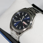 Seiko Quartz Blue Dial Stainless Steel Men's Watch SUR341P1