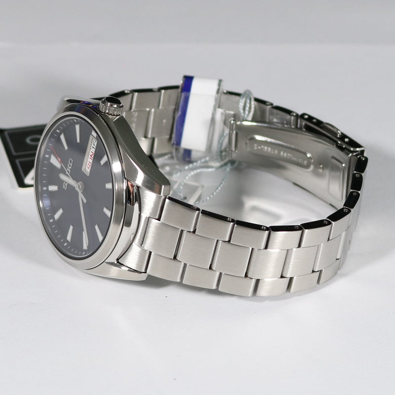 Seiko Quartz Blue Dial Stainless Steel Men's Watch SUR341P1 – Chronobuy