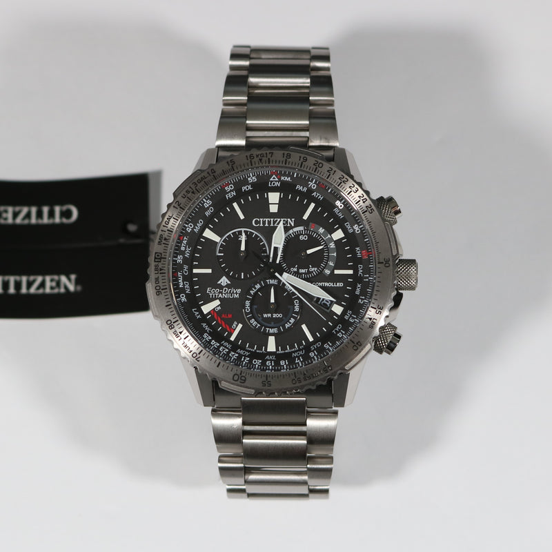 Used Citizen Super Titanium Men's Promaster Sky Radio Controlled Watch CB5010-81E