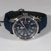 Citizen Eco Drive Men's Stainless Steel Blue Nylon Strap Watch AW5000-16L