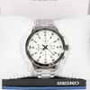 Seiko Chronograph White Dial Stainless Steel Men's Watch SKS637P1 - Chronobuy