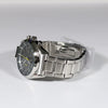 Seiko Quartz Stainless Steel Chronograph Black Dial Men's Watch SSB087P1