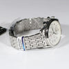 Seiko Quartz Perpetual White Dial Stainless Steel Chronograph Watch SPC251P1