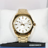 Seiko Quartz Neo Gold Tone White Dial Men's Watch SUR280P1