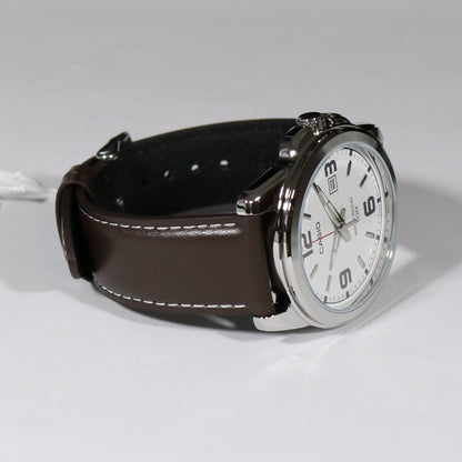 Casio Quartz Stainless Steel White Dial Men's Watch MTP-1314PL-7AVEF