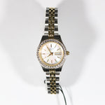 Citizen Quartz Mother Of Pear Dial Women's Two Tone Watch EQ0534-50D