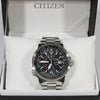 Citizen Eco-Drive Nighthawk Pilot Stainless Steel Men's Watch BJ7010-59E - Chronobuy