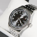 Citizen Eco-Drive Sport Stainless Steel Black Dial Men's Watch BM7480-81E