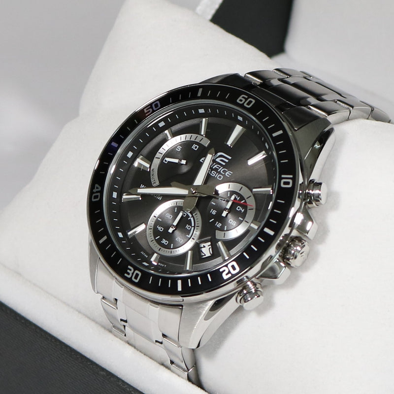 Casio Edifice Stainless Steel Sports Edition Men\'s Chronograph Watch E –  Chronobuy