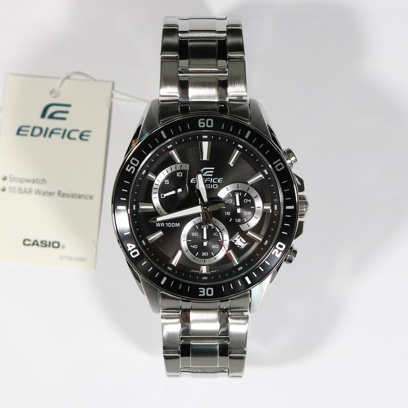 Casio Edifice Stainless Steel Sports Edition Men\'s Chronograph Watch E –  Chronobuy