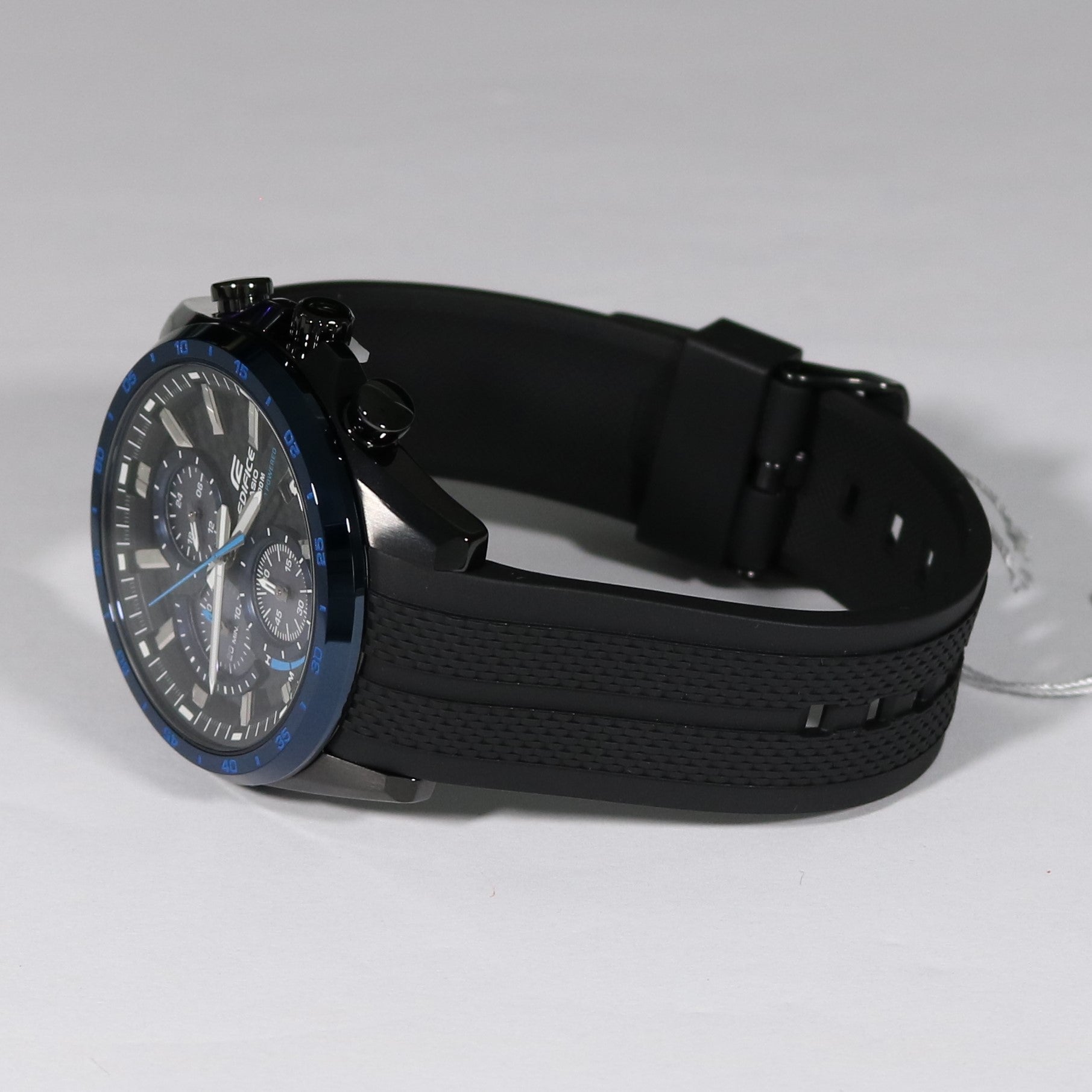 Casio Edifice Solar Black Dial Chronograph Men's Watch EQS-900PB-1BVUEF