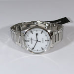 Citizen Eco Drive White Dial Elegant Stainless Steel Men's Watch BM7350-86A - Chronobuy