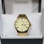 Citizen Automatic Gold Tone Stainless Steel Men's Watch NH8352-53P - Chronobuy