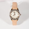 Seiko Women's Quartz Rose Gold Tone Crystal Bezel Watch SRZ388P1