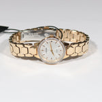 Citizen Quartz Women's Rose Gold Tone Silver Dial Watch EZ7013-58A