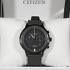 Citizen Eco-Drive Titanium Black Rubber Strap Men's Watch CA4405-17H