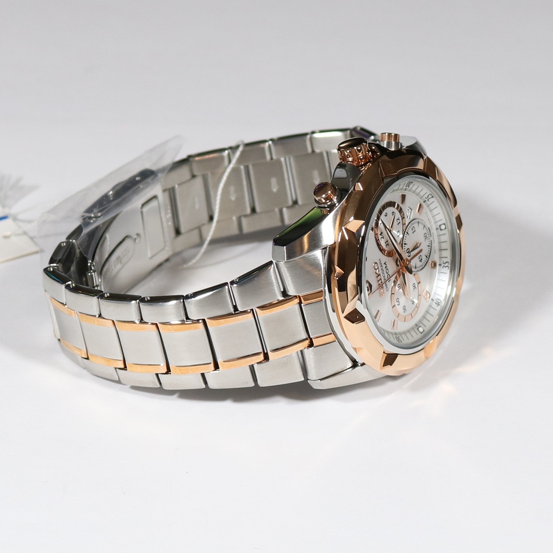 Seiko Lord Men's Two Tone Stainless Steel Watch SRW026P1 – Chronobuy