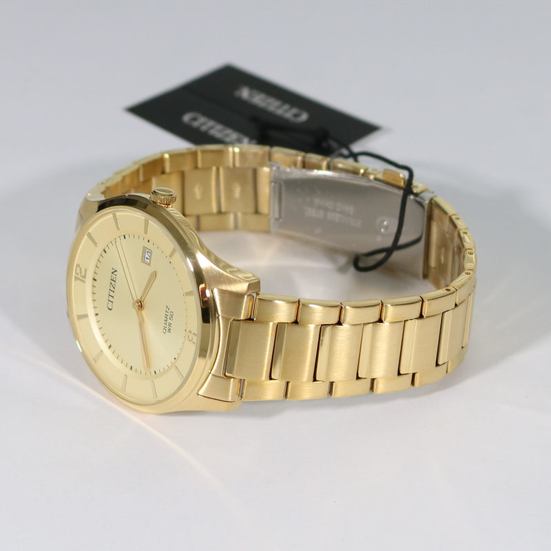 Citizen Men's Quartz Gold Tone Analog Watch BD0043-83P - Chronobuy