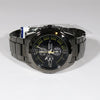 Seiko Men's Solar Black Ion Stainless Steel Chronograph Watch SSC217P1