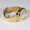 Seiko Men's Stainless Steel Gold Tone White Dial  Quartz Watch SUR212P1 - Chronobuy