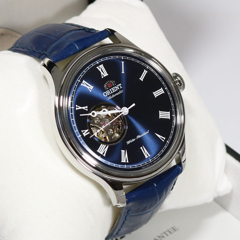 Orient Open Heart Blue Dial Automatic Men's Watch FAG00004D - Chronobuy