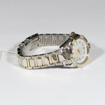 Seiko Quartz Women's Mother of Pearl Two Tone Diamond Watch SXDG08P1