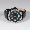 Seiko Quartz Women's Green Dial Crystal Bezel Ion Coated Watch SUR805P1