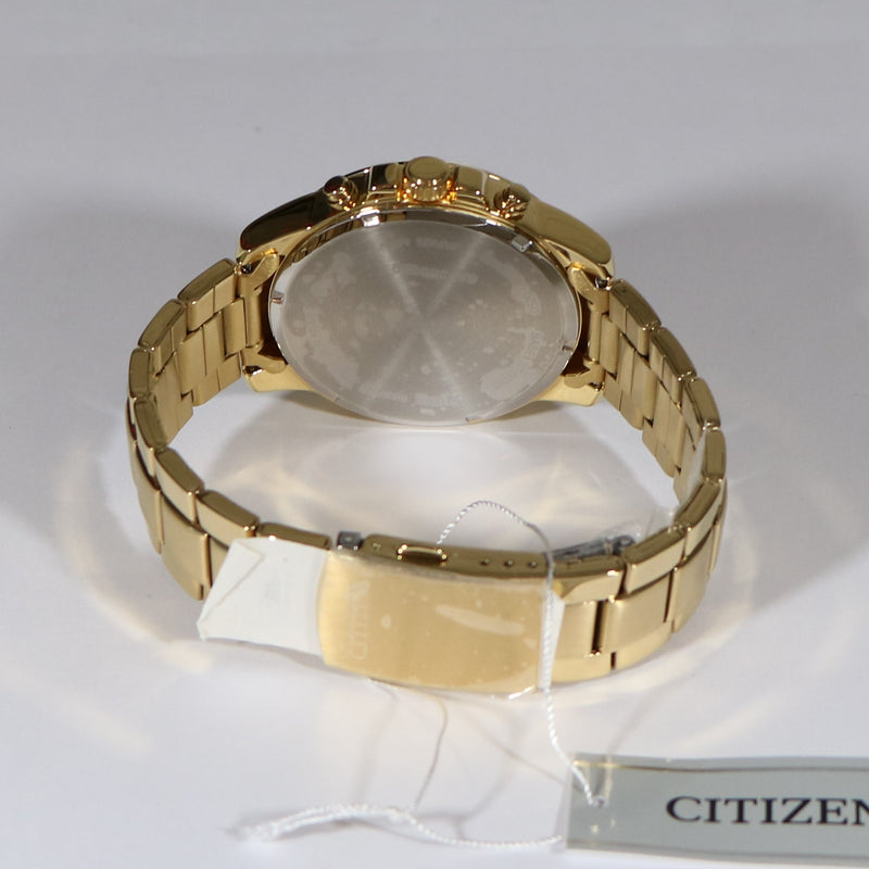 Citizen Men's Chronograph Gold Tone Watch AN8083-51P - Chronobuy