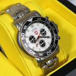 Swiss Military Stainless Steel Navy Diver Chronograph Men's Watch SM1830 - Chronobuy