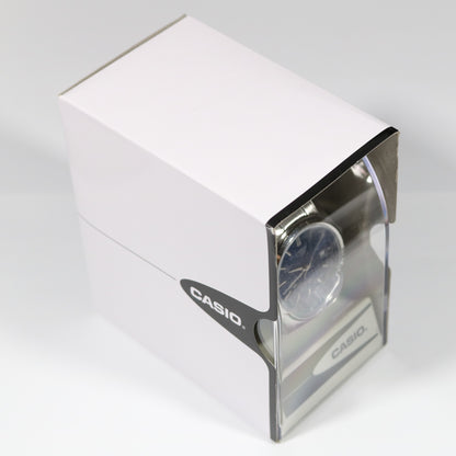 Casio Men's Stainless Steel Blue Dial Dress Watch MTP-1183PA-2A