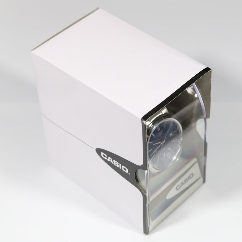 Casio Women's Blue Dial Stainless Steel Watch LTP-1259PD-2A