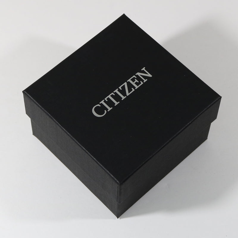 Citizen Men's Eco Drive Black Dial Stainless Steel Watch BM8430-59EE
