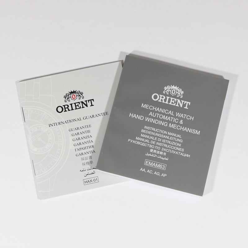 Orient Open Heart Brown Dial Automatic Men's Watch FAG00001T0