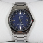 Citizen Solar Radio Controlled Blue Dial Titanium Men's Watch CB0260-81L