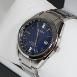 Citizen Solar Radio Controlled Blue Dial Titanium Men's Watch CB0260-81L
