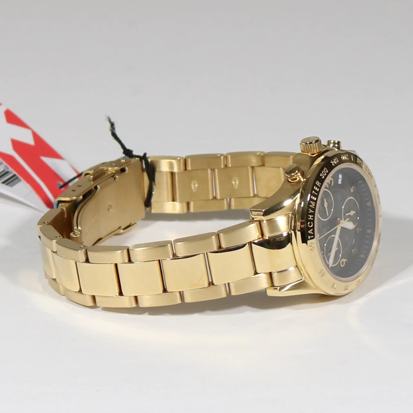 Swiss Eagle Talon Women's  Gold Tone Steel Sports Chronograph Watch SE-6026-44